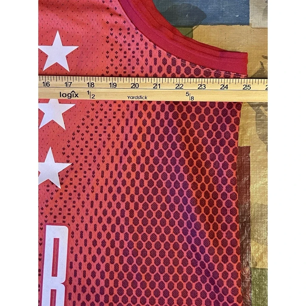 Men's 56 NBA‎ All Star Edition James Harden Jordan 75th Anniversary Jersey Red
